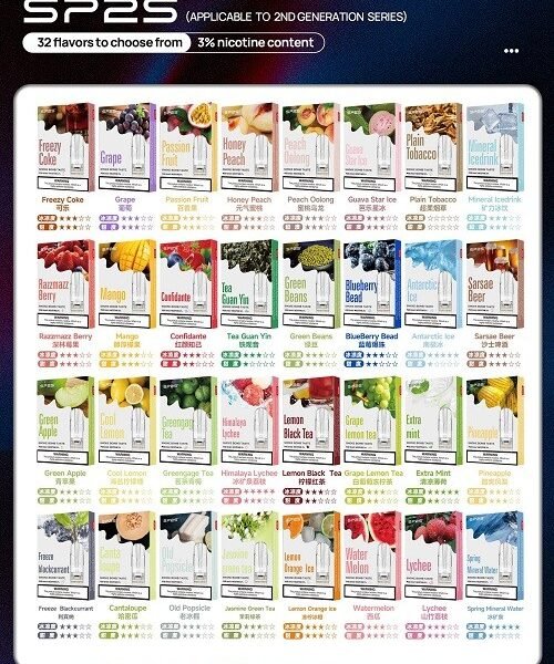 SP2S 一代煙彈 【全場只賣正品】 電子煙